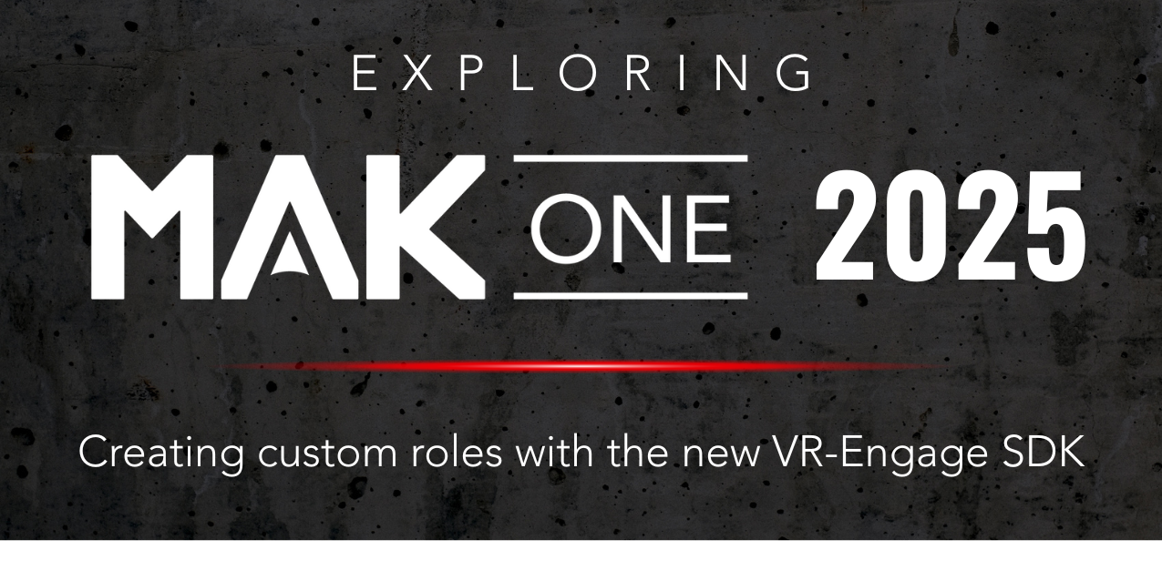 Creating Custom Roles with the new VR-Engage SDK